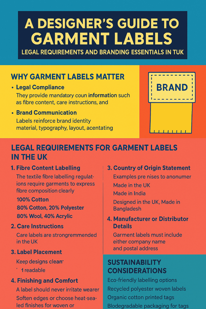 legal guidelines for uk lable manufacturer
